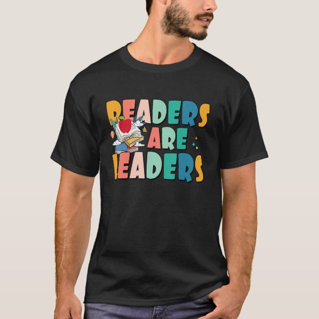 Camiseta Los Lectores Son Maestros Inspiradores De Nuevo A (Anverso)