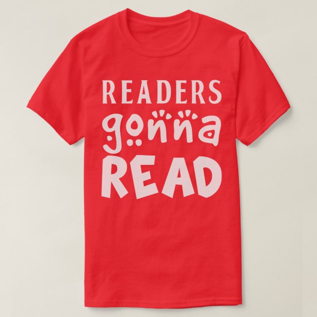 Camiseta Los lectores van a biblioteca libros amor (Diseño del anverso)