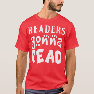 Camiseta Los lectores van a biblioteca libros amor