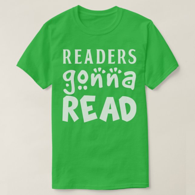 Camiseta Los lectores van a biblioteca libros amor (Diseño del anverso)