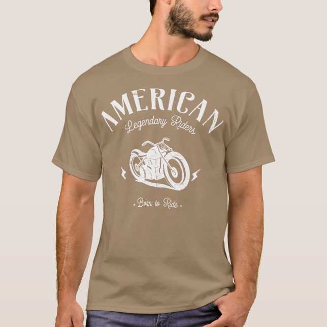 Camiseta Los legendarios jinetes de Estados Unidos (Anverso)