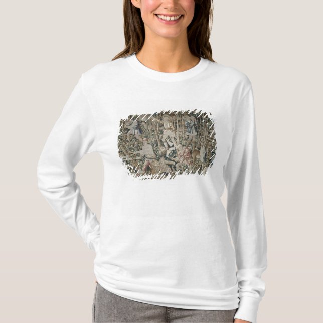 Camiseta Los leñadores, taller de Tournai (Anverso)