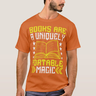 Camiseta Los libros de lectura son mágicos portátiles 1