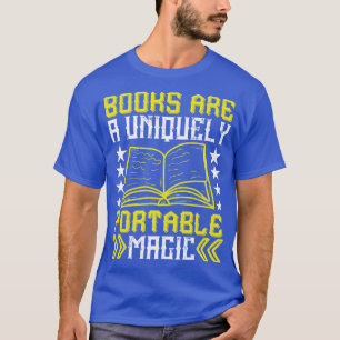 Camiseta Los libros de lectura son mágicos portátiles 2