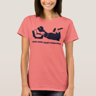 Camiseta Los libros hacen a buenos compañeros