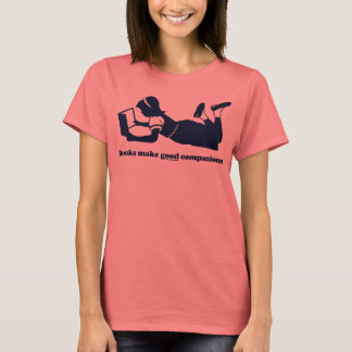 Camiseta Los libros hacen buenos compañeros