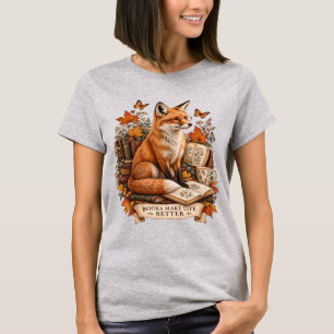 Camiseta Los libros hacen que la vida sea mejor – Vintage F