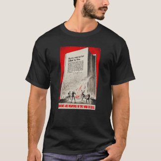 Camiseta Los Libros Son Armas En La Guerra De Ideas Ww2 Pro