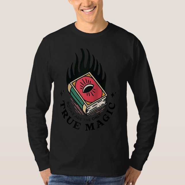 Camiseta Los Libros Son El Único Libro De Lectores Avid De  (Anverso)