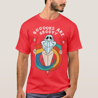 Camiseta Los libros son Groovy divertidos: Lover Ghos, libr