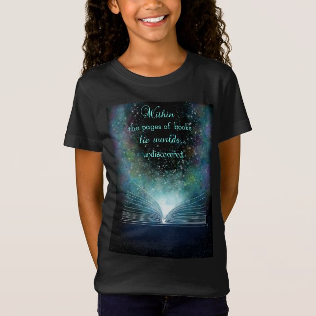 Camiseta Los Libros Son Mágicos (Anverso)