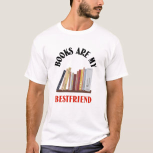 Camiseta Los libros son mi mejor amigo 