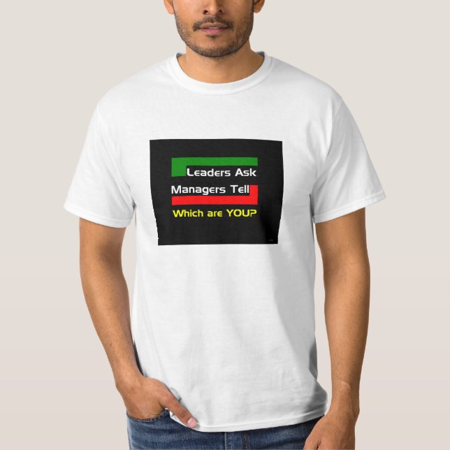 Camiseta Los líderes piden (Anverso)