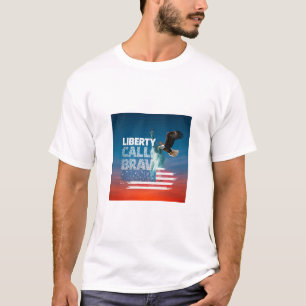 Camiseta Los llamados a la libertad valientes