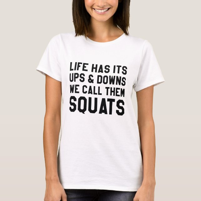 Camiseta Los Llamamos Squats (Anverso)