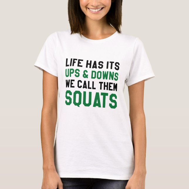 Camiseta Los Llamamos Squats (Anverso)