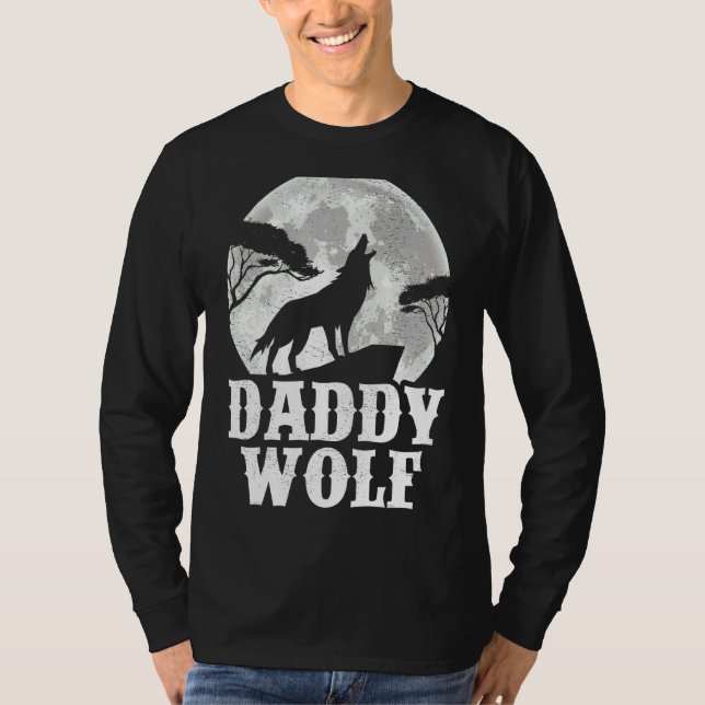 Camiseta Los Lobos De Los Hombres Aclamando Al Padre De La  (Anverso)