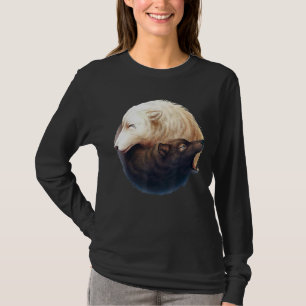 Camiseta Los lobos del Ying Yang de la montaña
