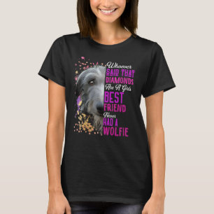 Camiseta Los Lobos Irlandeses Son El Mejor Amigo De Una Chi
