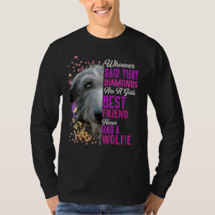 Camiseta Los Lobos Irlandeses Son El Mejor Amigo De Una Chi