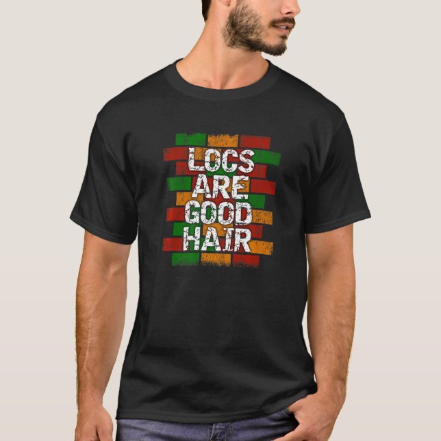 Camiseta Los Locos Son Buenos Cabello Natural Dreadlocks Vi (Anverso)