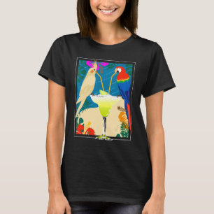 Camiseta Los loros beben Margarita Hawaiana