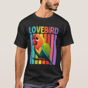Camiseta Los loros de los pájaros adoran el loro de las ave