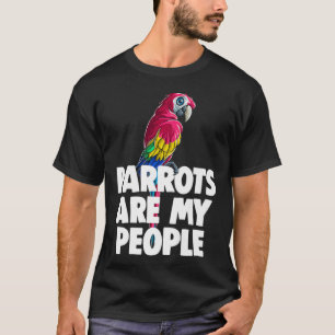 Camiseta Los loros hawaianos de Aloha son mi pueblo tropica