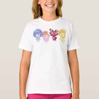 Camiseta Los Lunnis – Fan art en acuarela