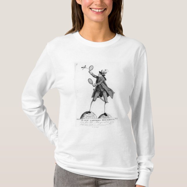 Camiseta Los macarrones de cogida de la mosca (Anverso)