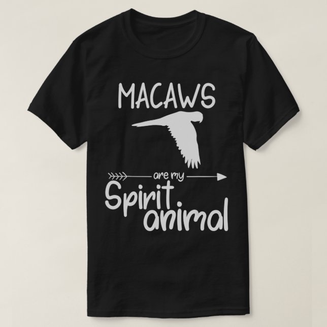 Camiseta Los Macaws Son Mi Regalo Animal Espiritual Para Lo (Diseño del anverso)