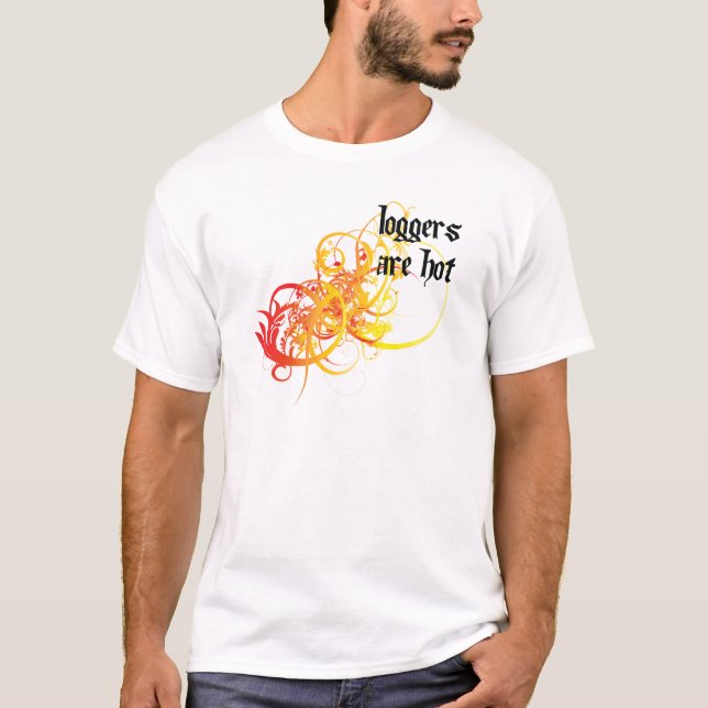 Camiseta Los madereros son calientes (Anverso)