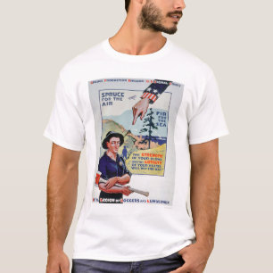 Camiseta Los madereros y los lañadores ayudan al esfuerzo