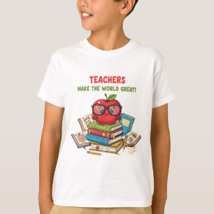 Camiseta "Los maestros hacen que el mundo sea genial" Manza