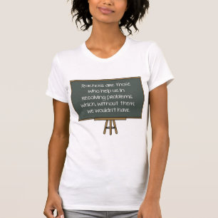 Camiseta Los Maestros Son Los Que Nos Ayudan