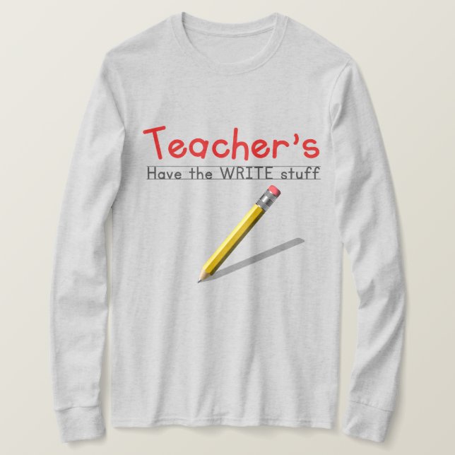 Camiseta Los Maestros Tienen Cosas Escritas (Anverso del diseño)