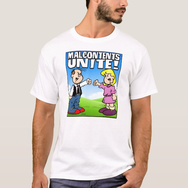 Camiseta Los malcontentos se unen (Anverso)