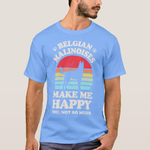 Camiseta Los malineses belgas me hacen feliz retro del atar