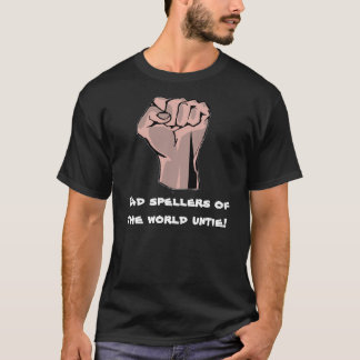 Camiseta ¡Los malos abecedarios del mundo desatan!