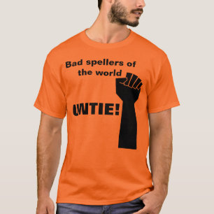 Camiseta Los malos abecedarios del mundo, desatan - la