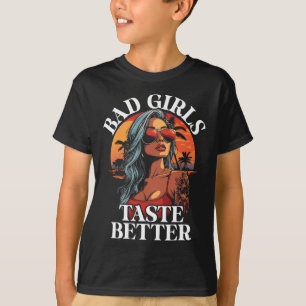 Camiseta Los malos Chicas saborean un humor más divertido p