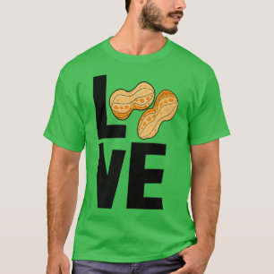 Camiseta Los maníes de amor desagradables y divertidos géne
