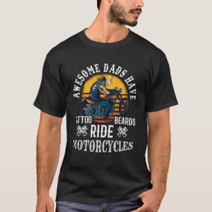 Camiseta Los Maravillosos Dads Tienen Tattoo Beares Montar