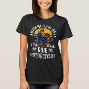 Camiseta Los Maravillosos Dads Tienen Tattoo Beares Montar