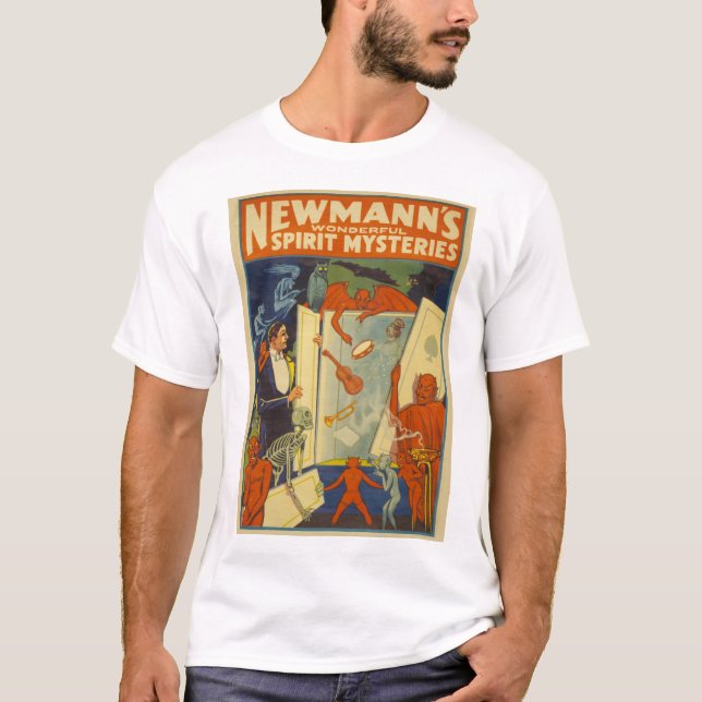 Camiseta Los maravillosos misterios espirituales de Newmann (Anverso)