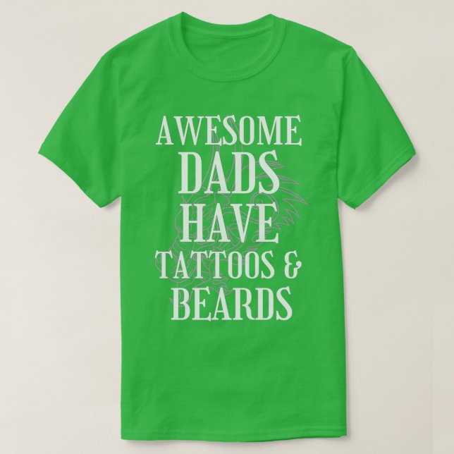 Camiseta Los Maravillosos Padres Tienen Tatuajes Y Padres C (Diseño del anverso)