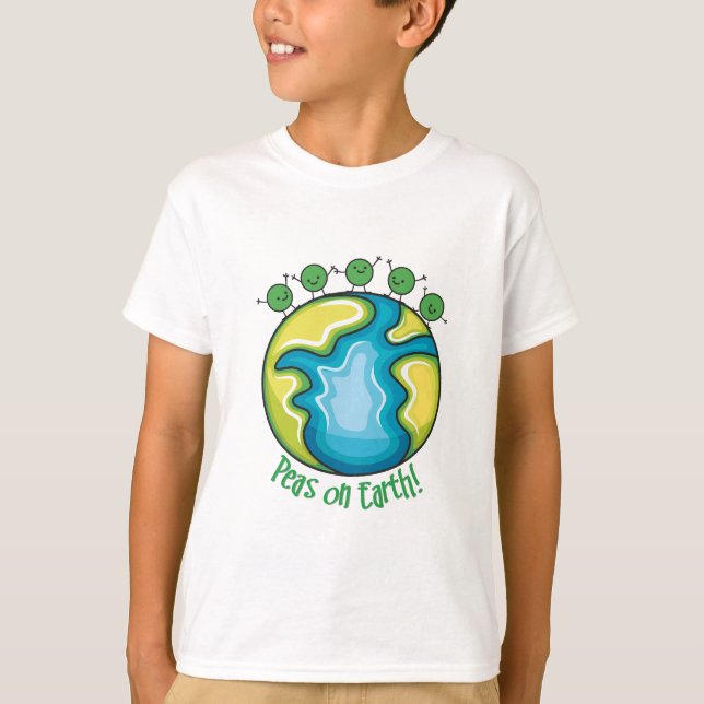 Camiseta Los mares en la Tierra (Anverso)