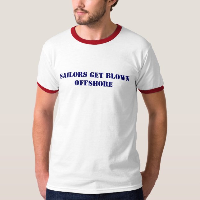 Camiseta Los marineros consiguen soplados a poca distancia (Anverso)