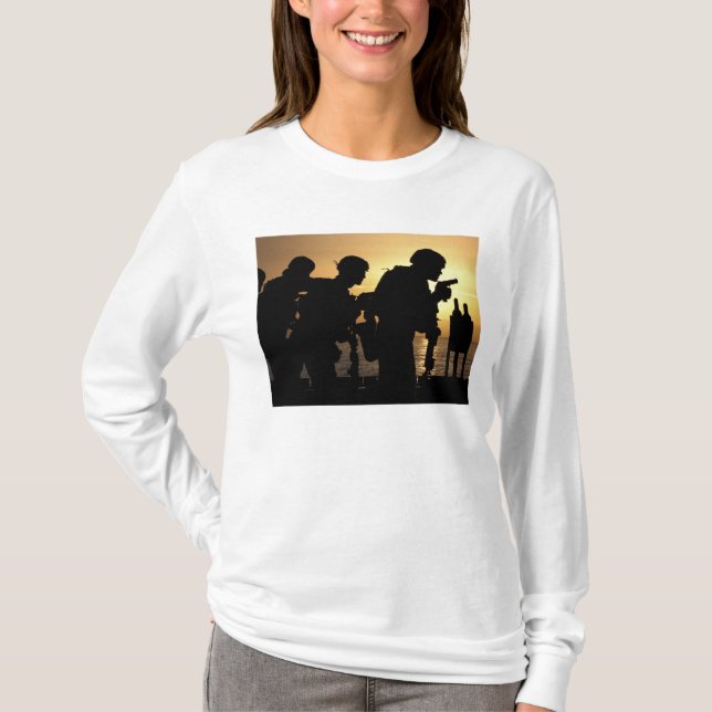 Camiseta Los marines disparan pistolas de 9 mm (Anverso)