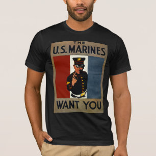 Camiseta Los marines estadounidenses te quieren